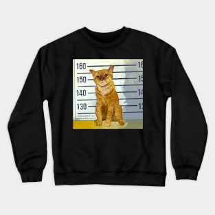 Criminal Kitty! Crewneck Sweatshirt